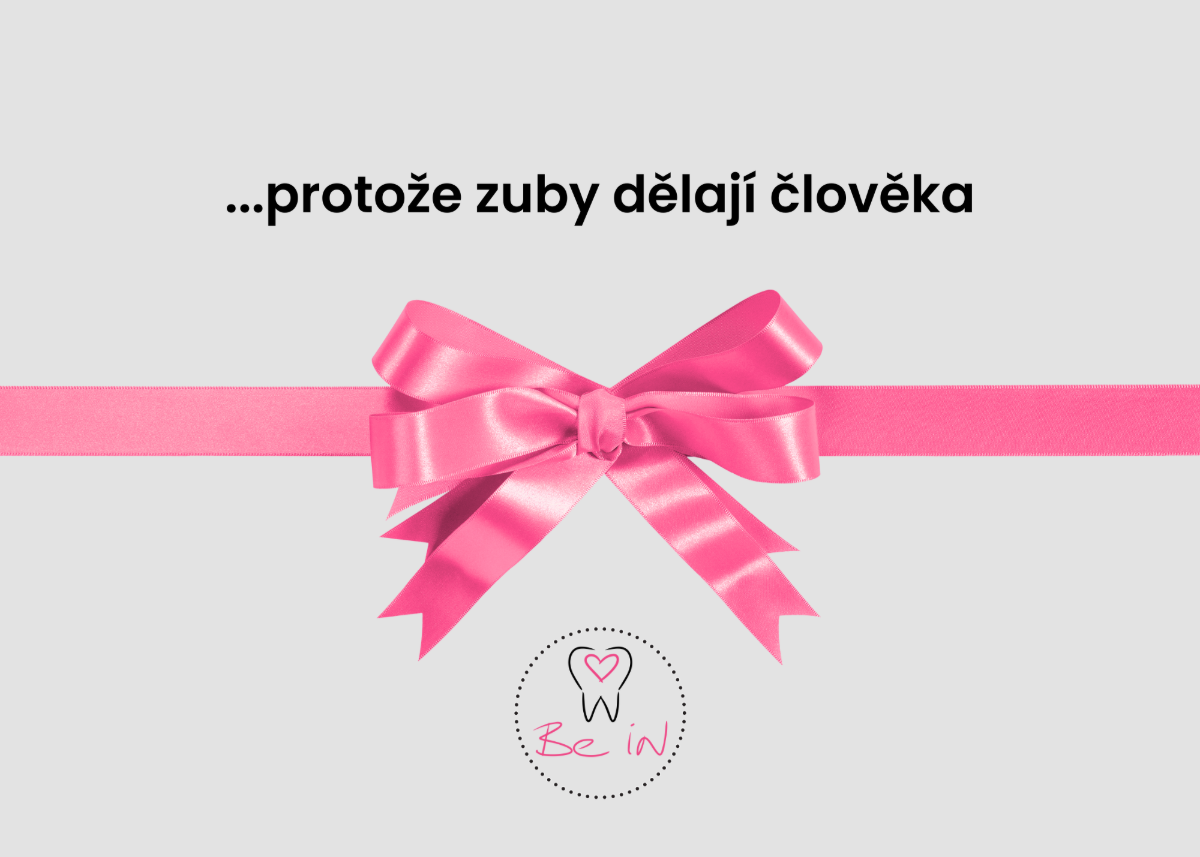 Dárkový poukaz Be iN - přední strana